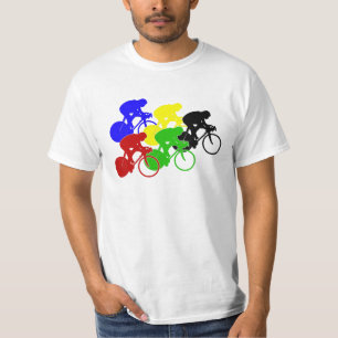Track Cycling Bicycle Race Bike Riders T-Shirt