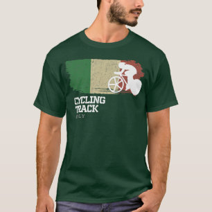 Track Cycling Italy Road Bike Racing Speed Cyclist T-Shirt