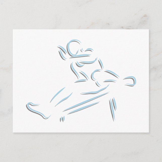 Track & Field Postcard (Front)