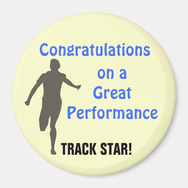 Track Guy 02 Custom Magnet (Front)