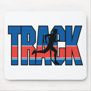 Track Running Mouse Pad