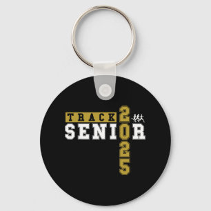 Track Senior Night Track Senior 2025 Graduation 14 Keychain