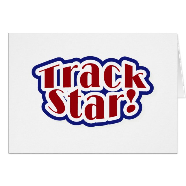 Track Star Tshirts and Gifts (Front Horizontal)