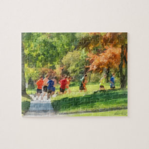 Track Team Jigsaw Puzzle