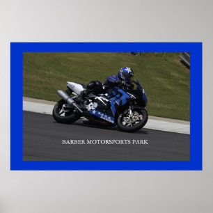 trackday at Barbers Poster