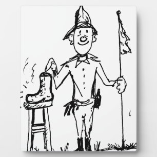 Tracking Smelly Boot Plaque