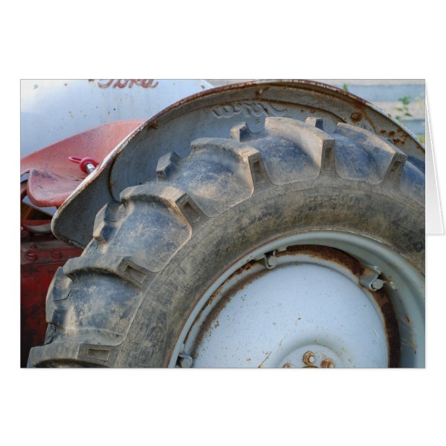 tracteur antique (Devant horizontal)