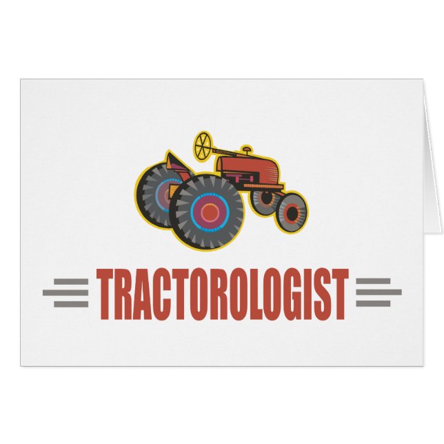 Tracteur drôle (Devant horizontal)