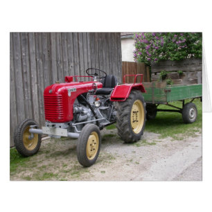 Tracteur Red Steyr T84
