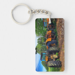 Tracteurs dans le champ