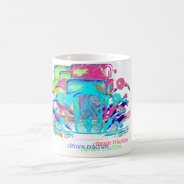 traction avant coffee mug (Center)