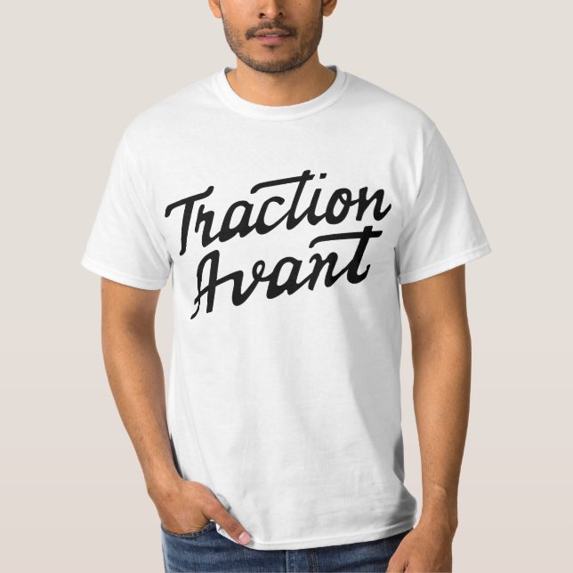 Traction Avant Script T-Shirt (Front)