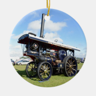 Traction Engine Renown Ceramic Ornament