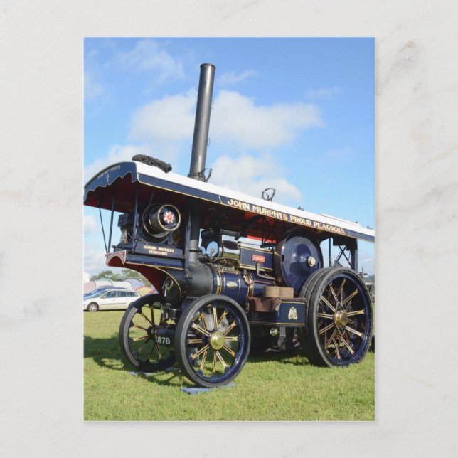 Traction Engine Renown Postcard (Front)