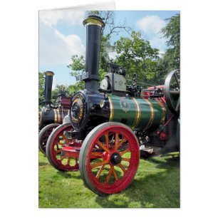 TRACTION ENGINES card
