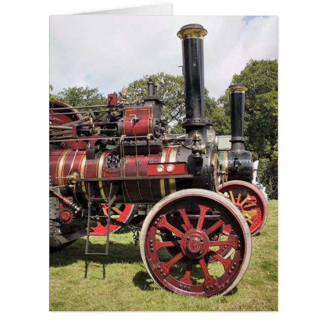 TRACTION ENGINES CARD (Front)