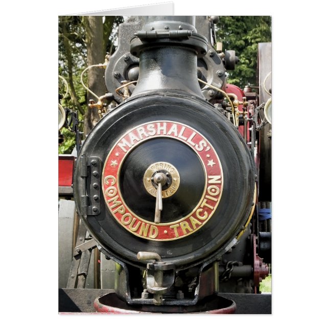 TRACTION ENGINES card (Front)