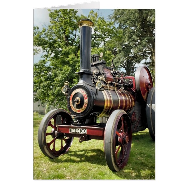 TRACTION ENGINES CARD (Front)