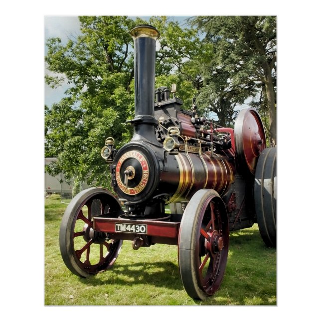 TRACTION ENGINES POSTER (Front)