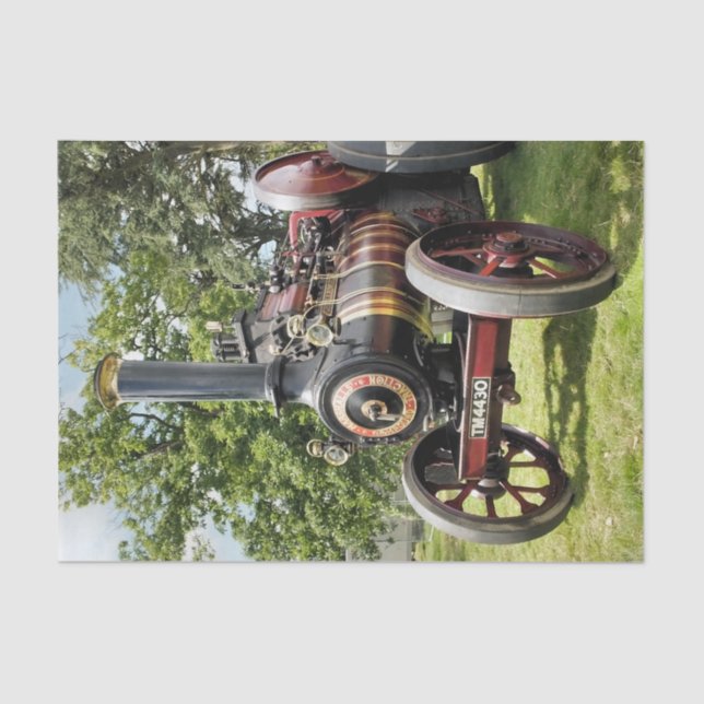 TRACTION ENGINES TISSUE PAPER (Front)