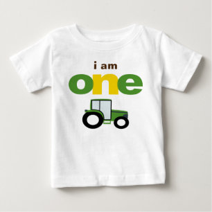 Tractor 1st Birthday T-shirt Toddler Baby Kid