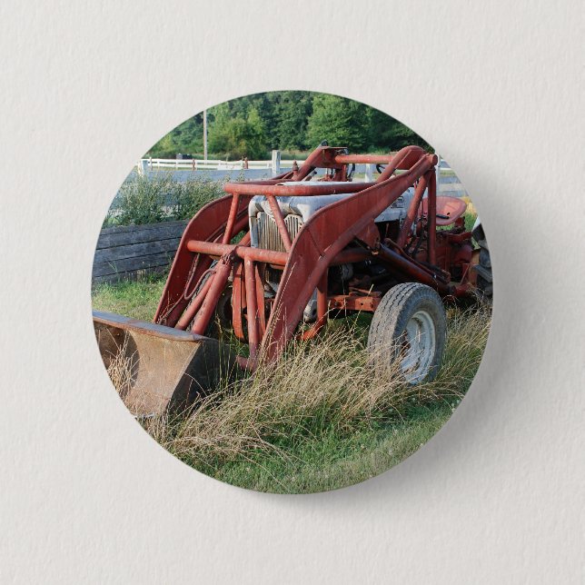 tractor 2 inch round button (Front)