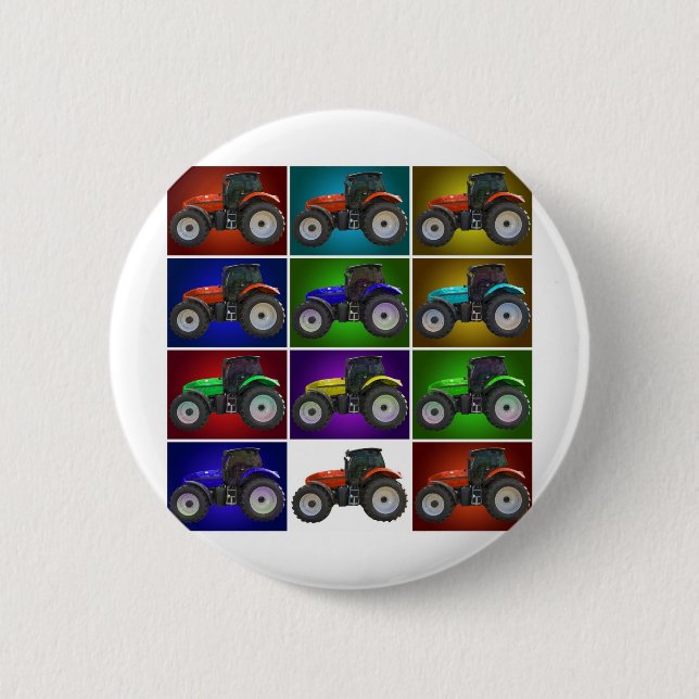 tractor 2 inch round button (Front)