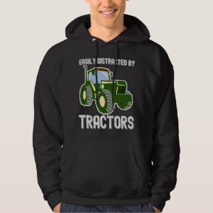 Tractor Agricultural Machine Farmer Hoodie