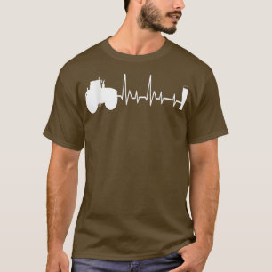 Tractor and beer farmer trekker agriculture farme T-Shirt