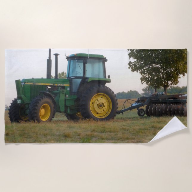 Tractor  beach towel (Front)