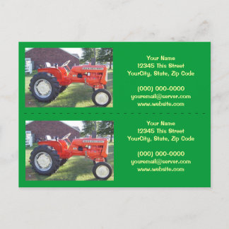 Tractor Bookmarker / Business Cards - Customize!