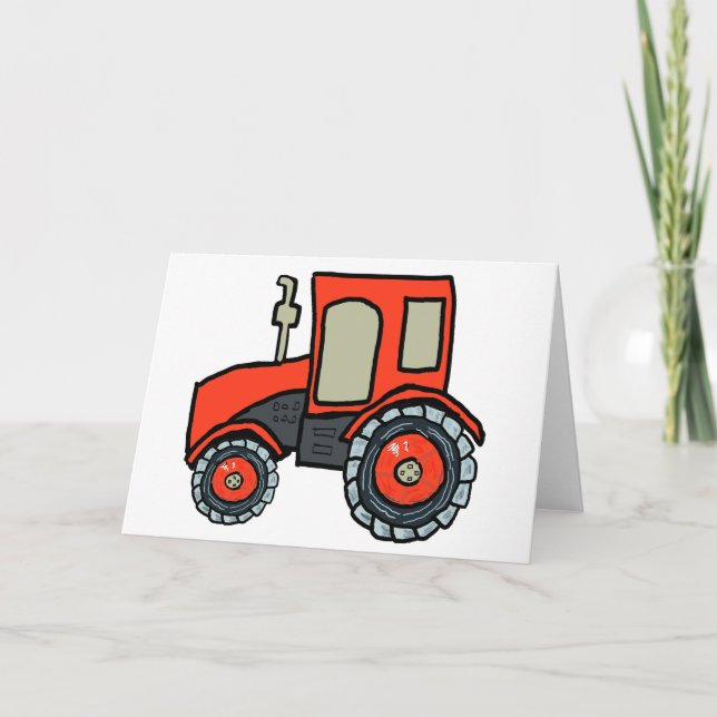 Tractor Card (Front)