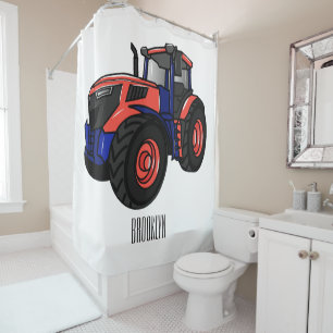 Tractor cartoon illustration 