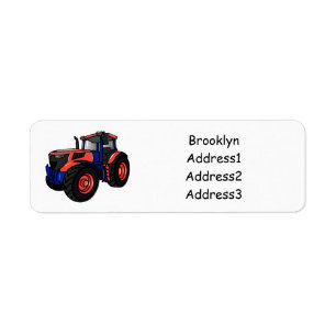 Tractor cartoon illustration