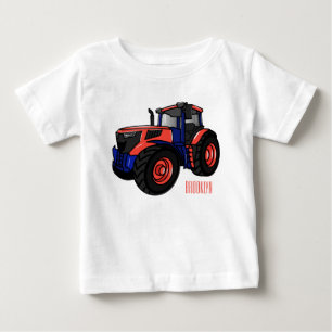 Tractor cartoon illustration baby T-Shirt