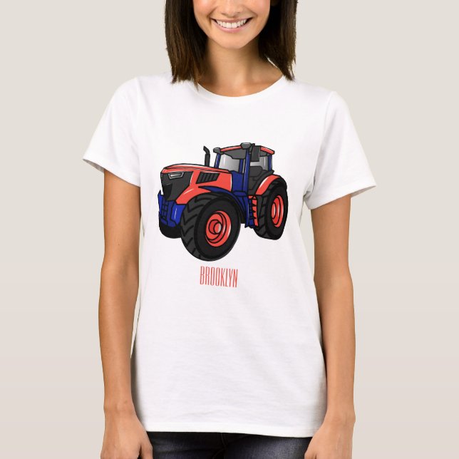 Tractor cartoon illustration  T-Shirt (Front)