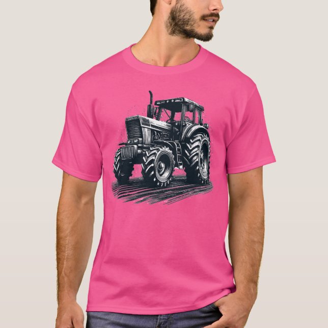 Tractor - creative T-Shirt (Front)