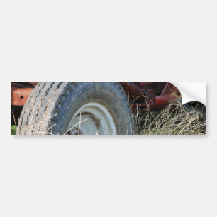 tractor details bumper sticker