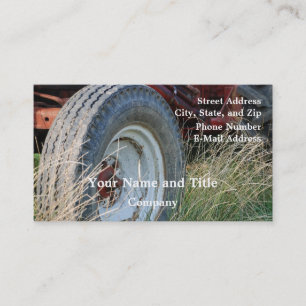 tractor details business card