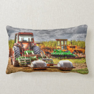 TRACTOR & FARM MACHINERY RURAL AUSTRALIA LUMBAR PILLOW