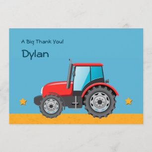 Tractor Farm Vehicle Thank You