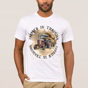 Tractor - FARMER IN TRAINING - Farmers T-Shirt