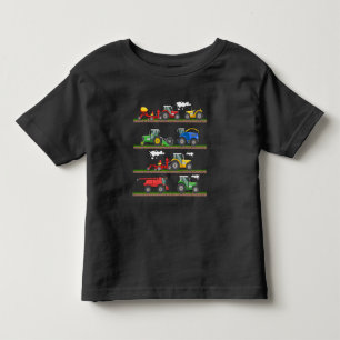 Tractor farming combine harvester  agriculture toddler t-shirt