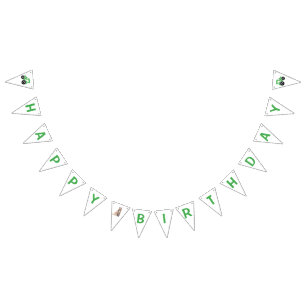 Tractor Happy Birthday Banner Farm Party Decor