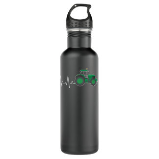 Tractor Heartbeat Agriculture Farming Tractor 710 Ml Water Bottle