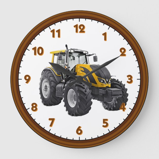 Tractor image for Rond-Wall-Clock  Large Clock (Front)
