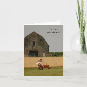 Tractor Invitation: Time to celebrate! Invitation