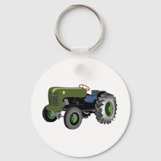 Tractor Keychain