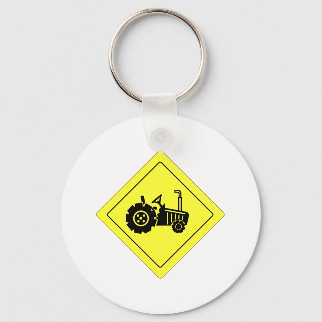 Tractor Keychain (Front)