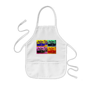 Tractor Kids Apron